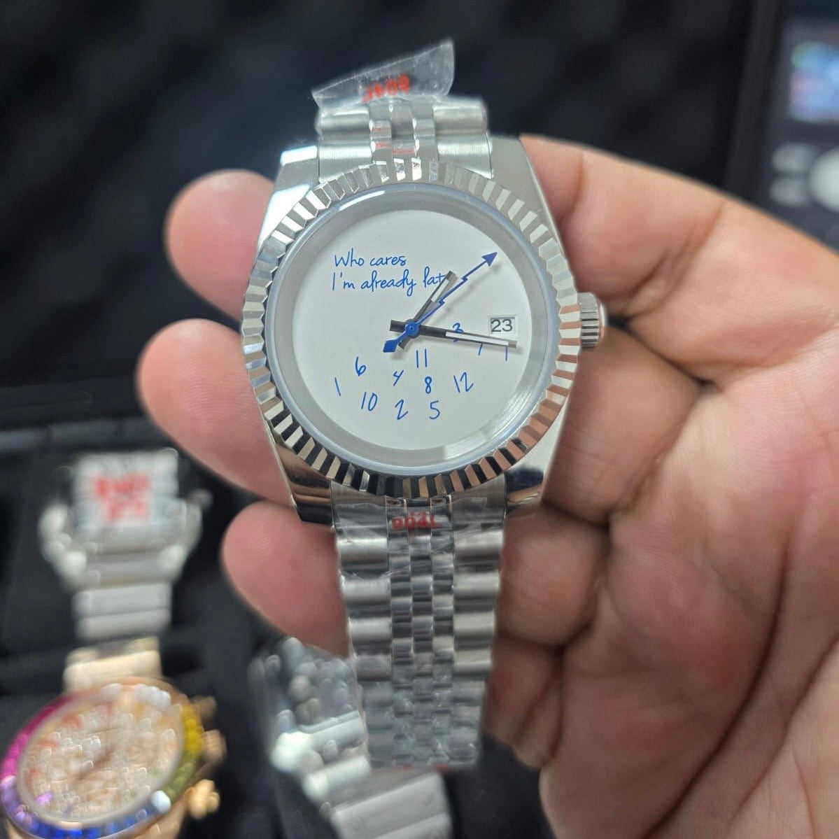 SEIKO ¨WHO CARES I’M ALREADY LATE