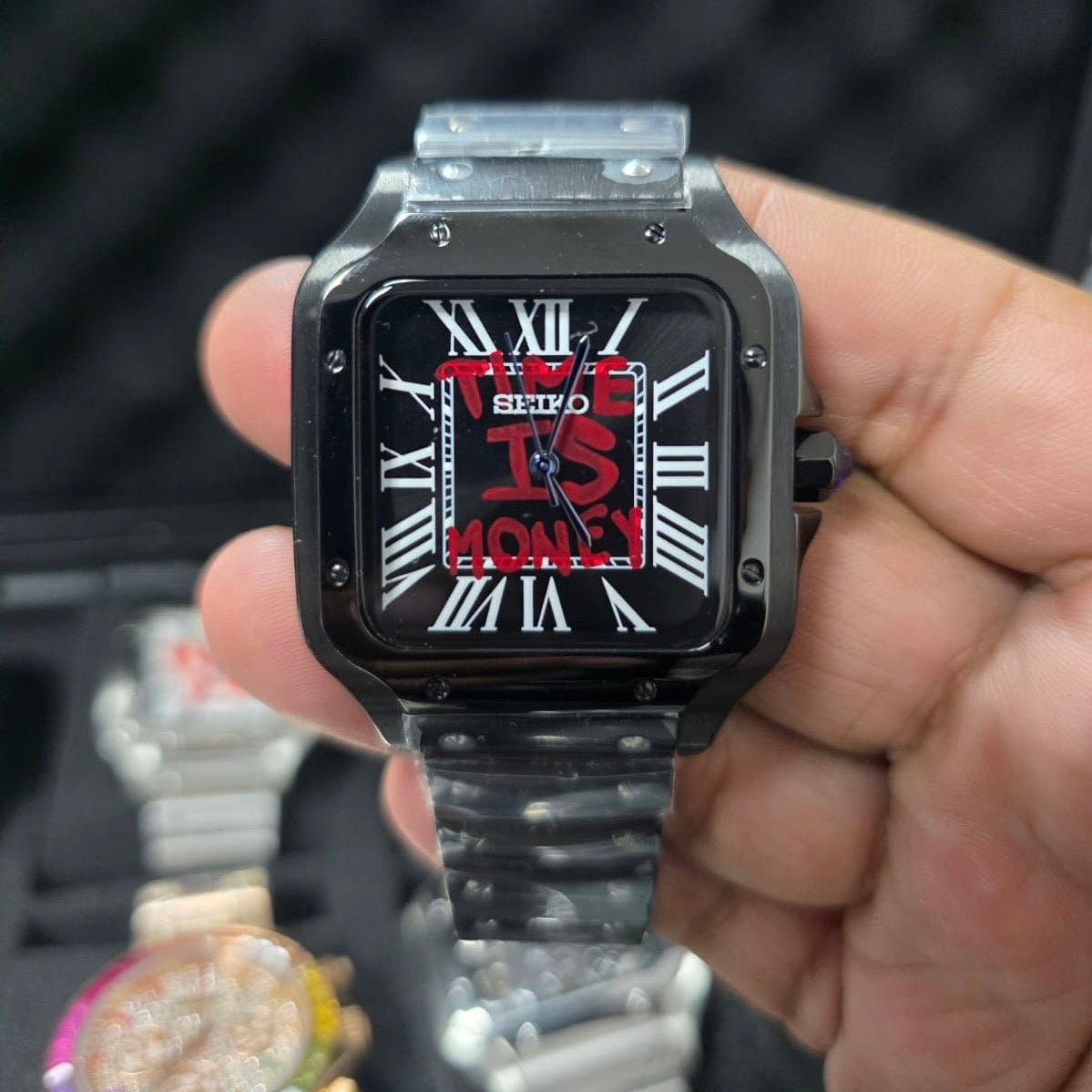 SEIKO SANTOS ¨TIME IS MONEY¨