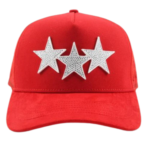 STAR HATS TRIPLE RED STAR