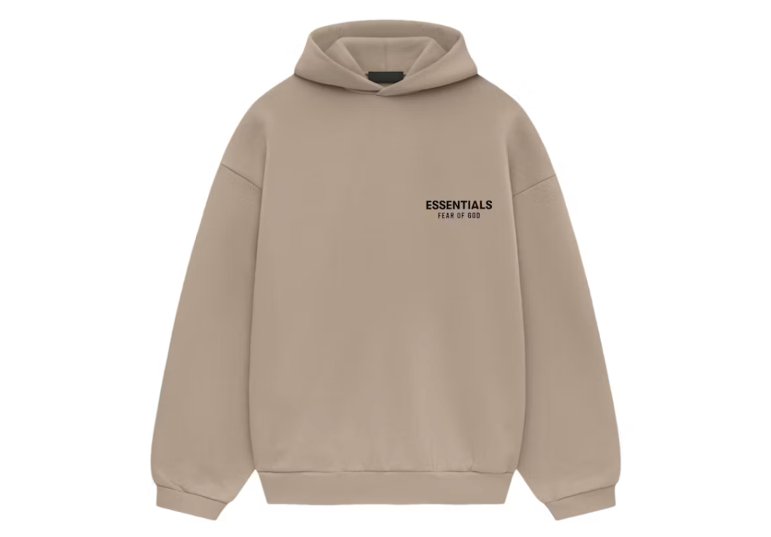 Fear of God Essentials Fleece Hoodie Desert Sand