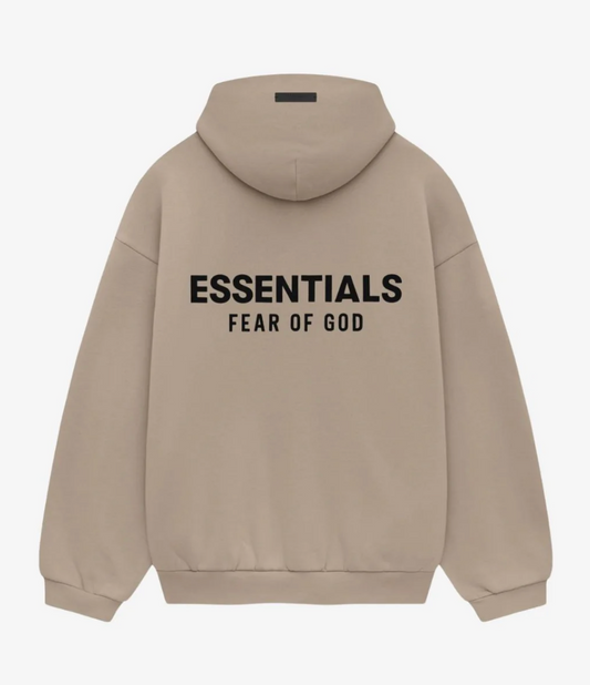 Fear of God Essentials Fleece Hoodie Desert Sand
