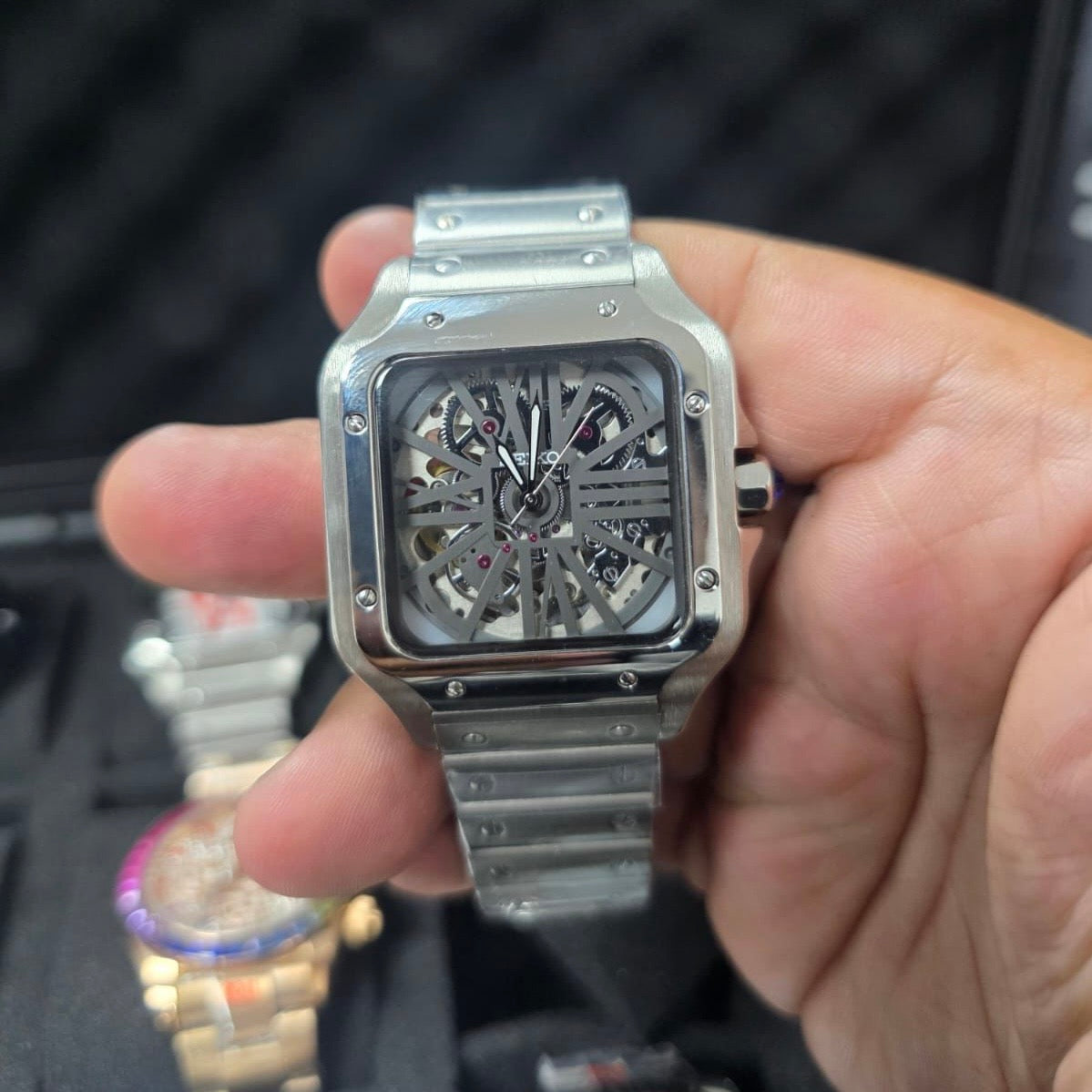 SEIKO SANTOS ¨SKELETON¨